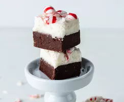 Peppermint Chocolate Fudge