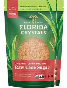 Organic Light Brown Raw Cane Sugar