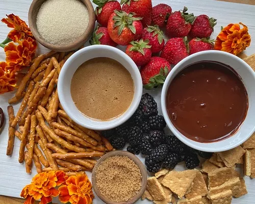 Vegan Caramel Fondue