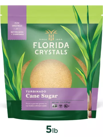 Product Resize with Weights Turbinado Cane Sugar 5lb