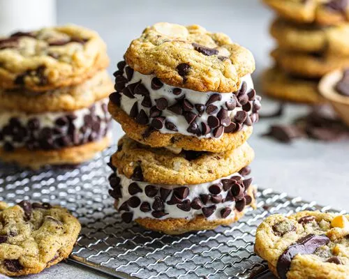Chocolate Chip Cookie Sandwich