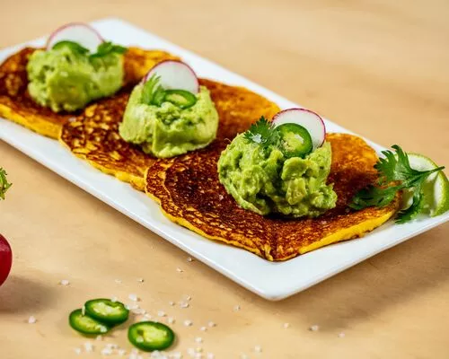 Dairy Free Corn Crepes