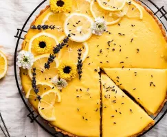 Lemon Lavender Tart