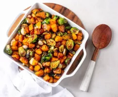 Web_Recipe_Tile_Image-Roasted Butternut Squash and Brussels Sprout Agrodolce 01 (1)