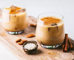 "Vegan Pumpkin Almond Horchata	"