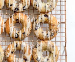 Blueberry Baked Donuts